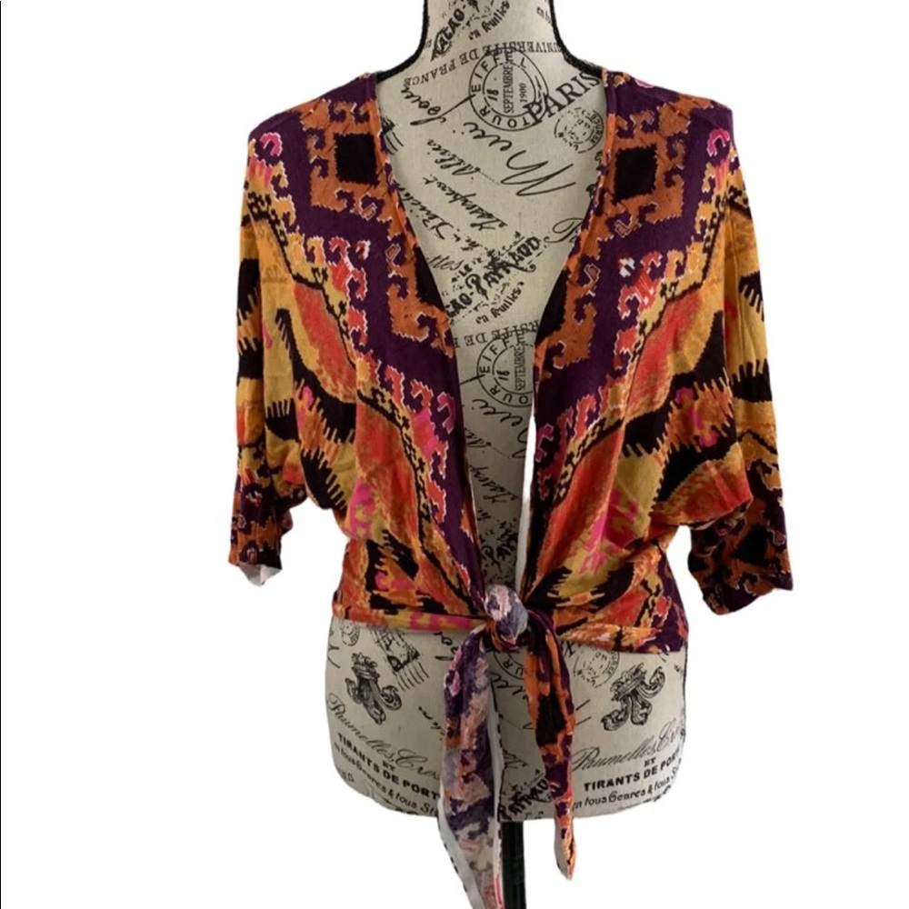 One7six women's medium tie up Blouse